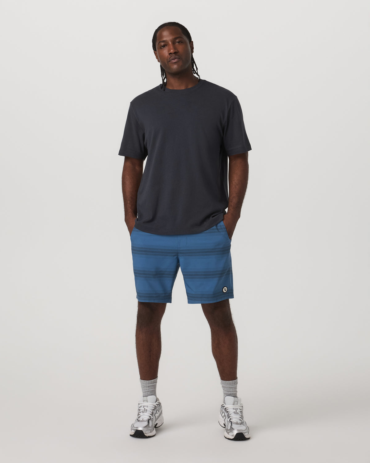 Kore Short Unlined 7" Sea Gradient Stripe | Vuori discount
