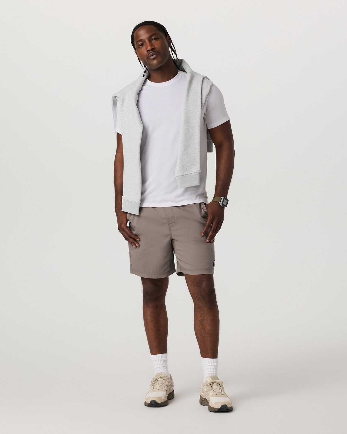 Kore Everyday Short Lined 7" Men's Smokey Taupe Shorts | Vuori shop