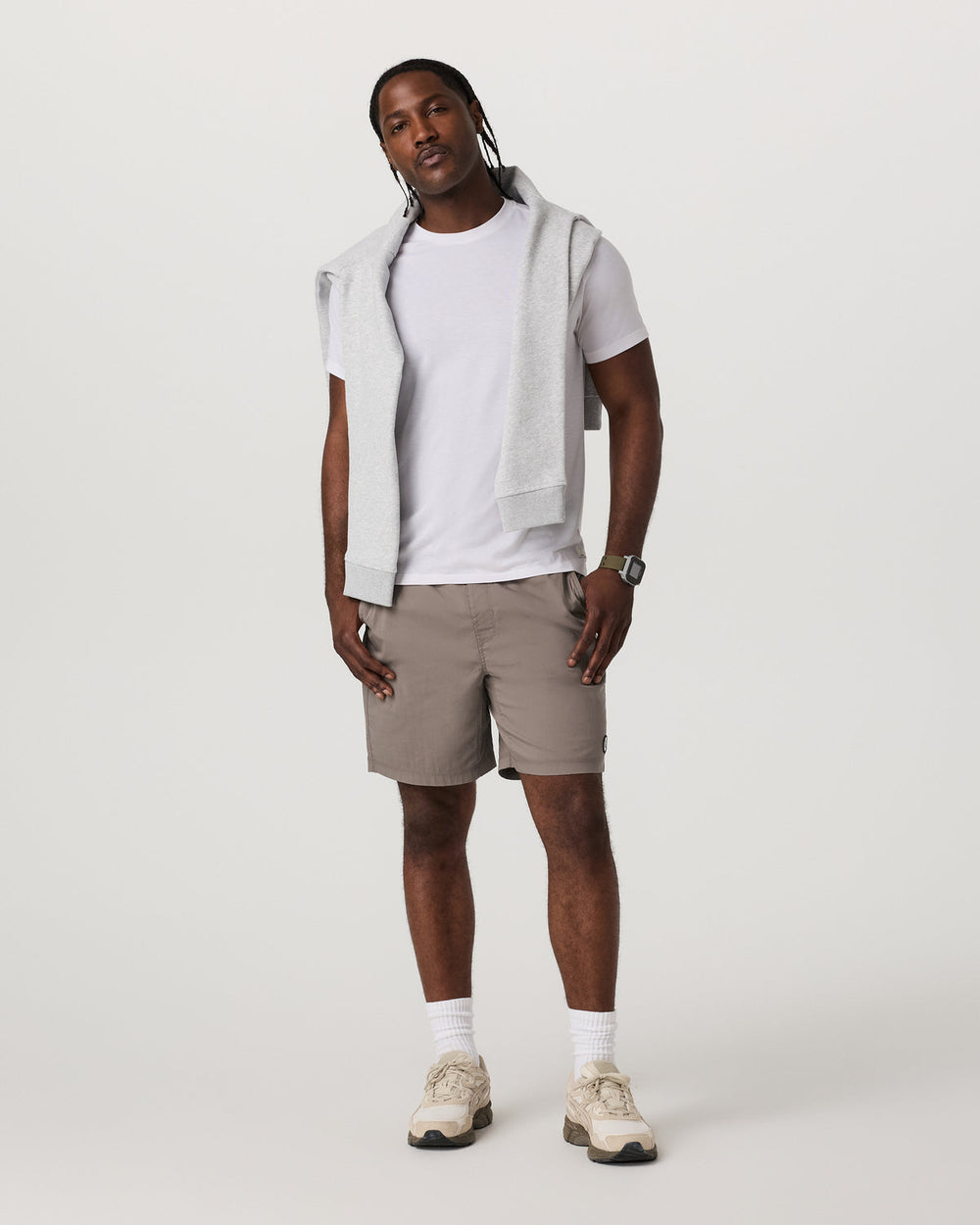 Kore Everyday Short Lined 7" Men's Smokey Taupe Shorts | Vuori shop