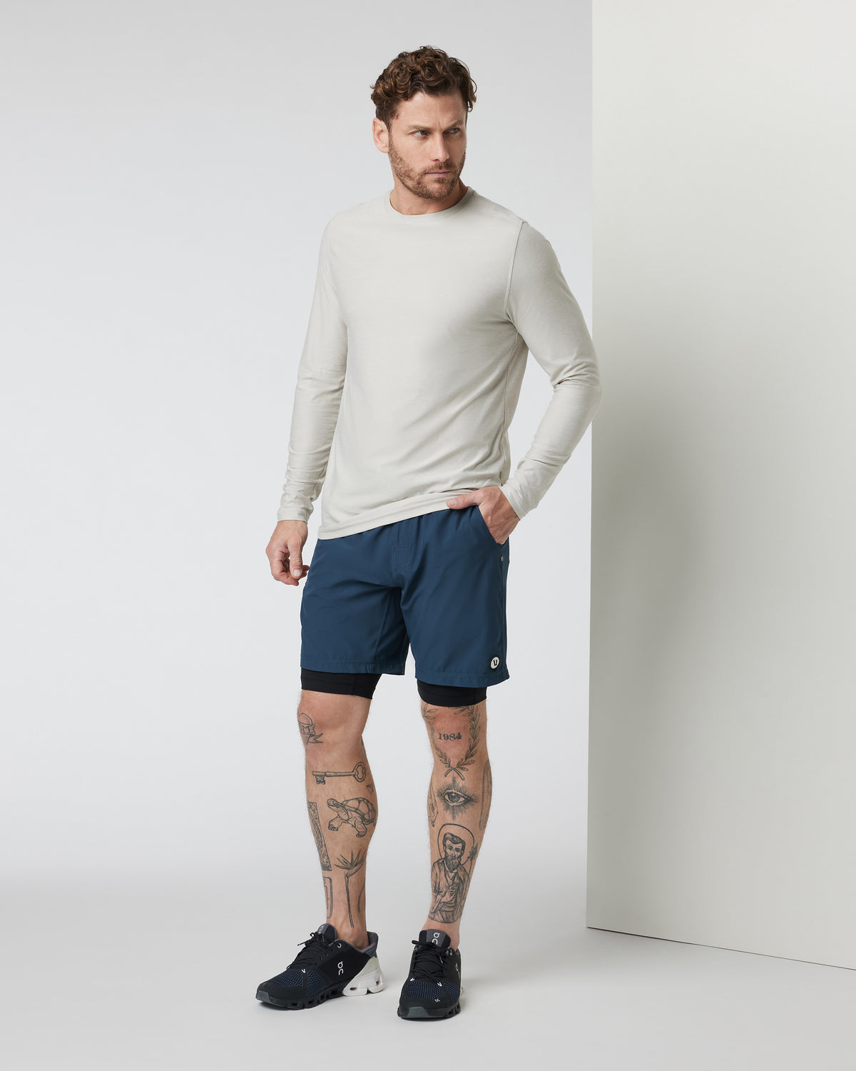 PR Short Men's Black Compression Shorts | Vuori online