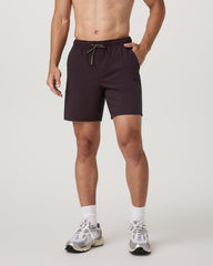 Grafton Short Lined 7" Men's Raisin Training Shorts | Vuori sale