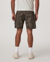 Banks Session Short Unlined 7" Root Earth Linen Texture | Vuori onsale