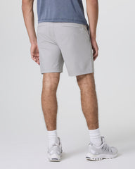 Cascade Crinkle Elastic Waist Short Classic Fit 8" Fog | Vuori outlet