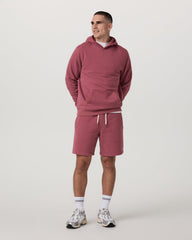 Seaside Short 8" Relaxed Men's Berry Lounge Shorts | Vuori onsale