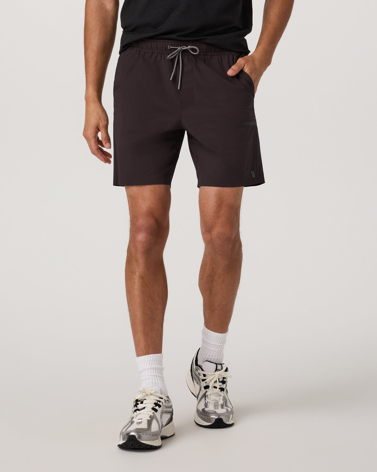Grafton Short Unlined 7" Men's Raisin Training Shorts | Vuori shop