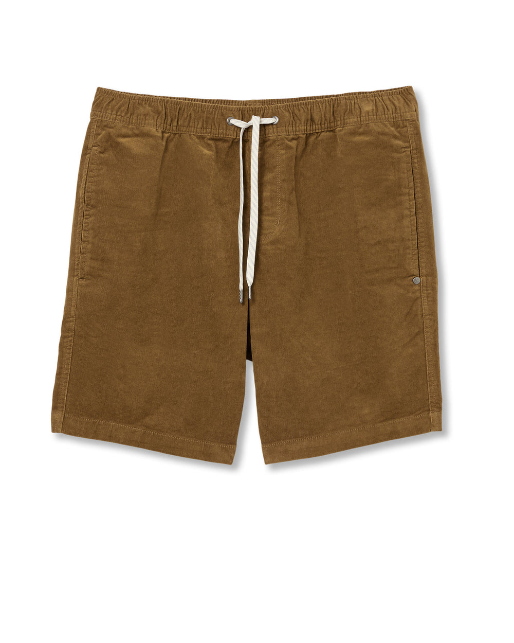 Optimist Elastic Waist Short 8" Men's Rum Relaxed Shorts | Vuori for sale