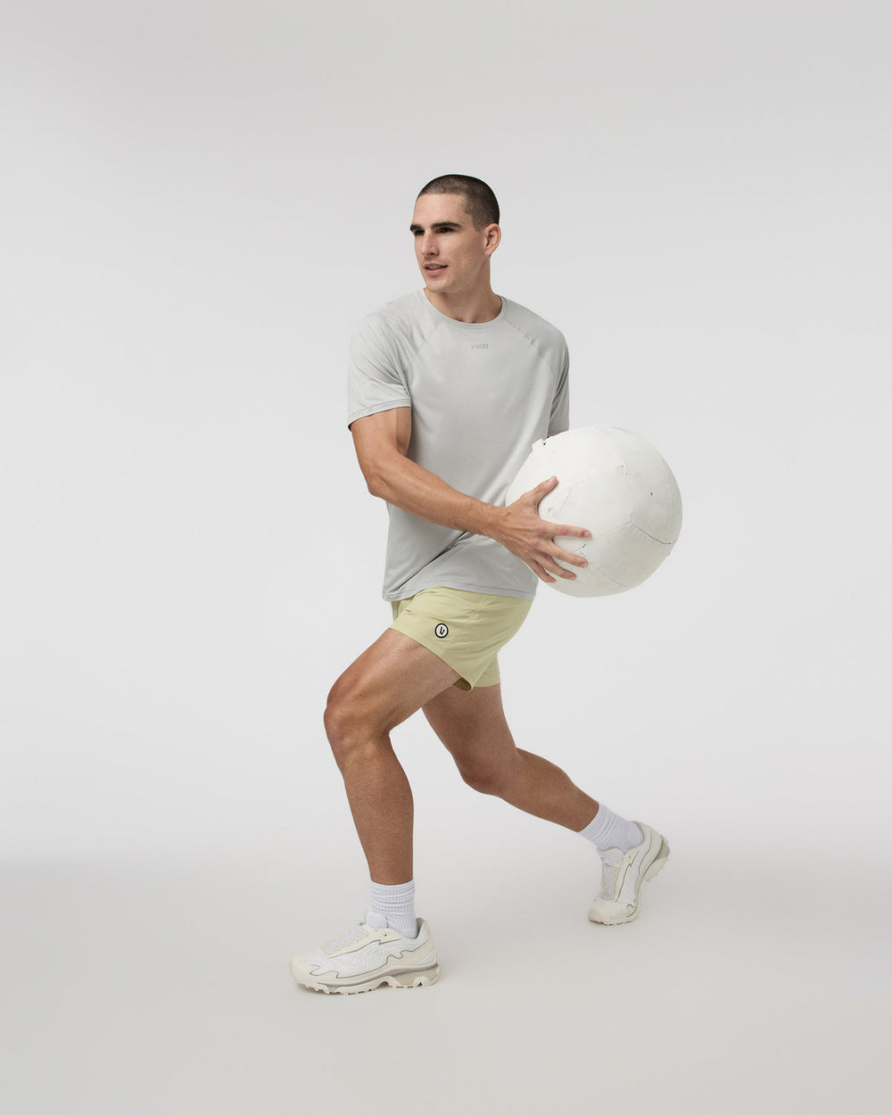 Kore Short 5" Pale Citron Athletic Shorts | Vuori discount