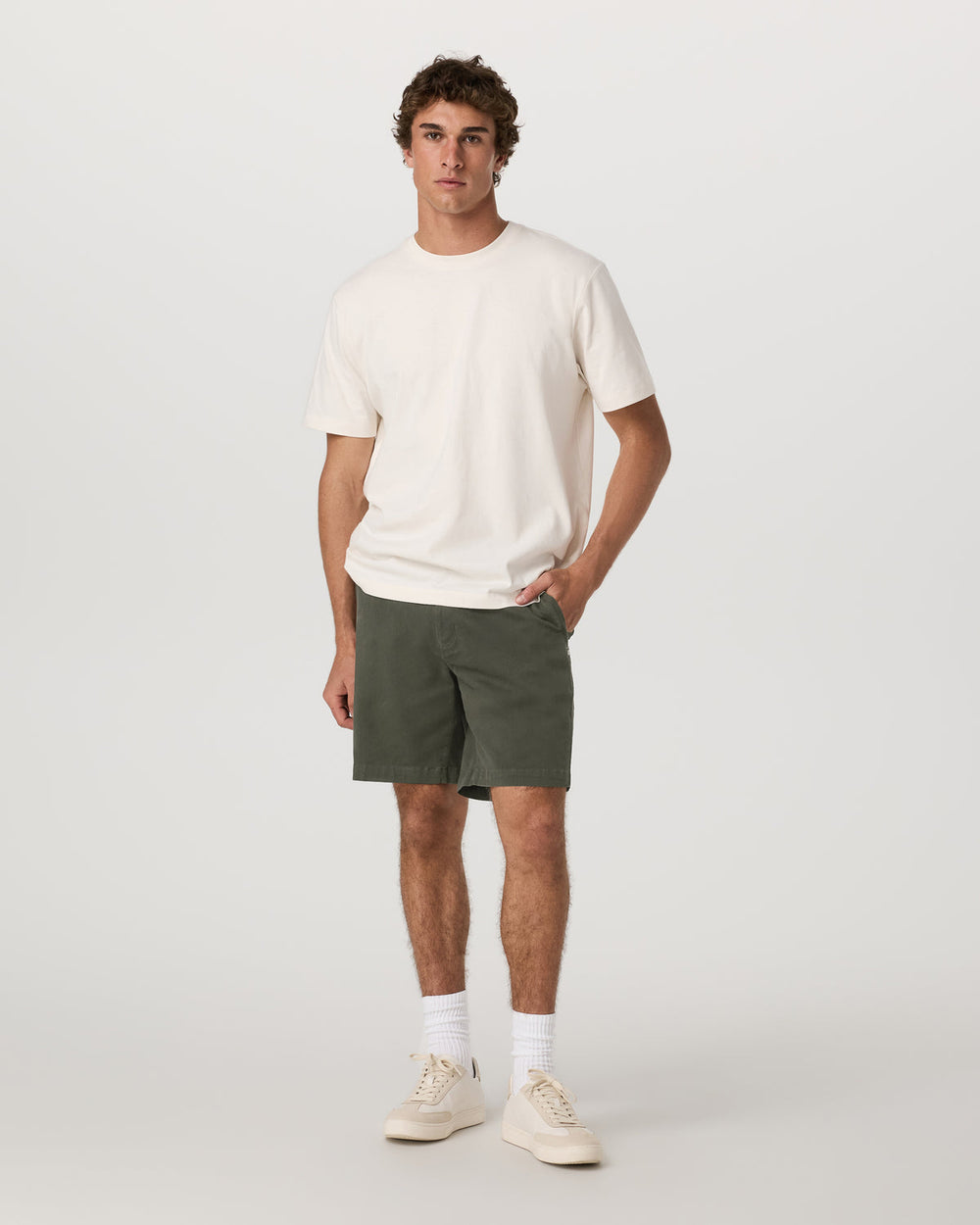 Fletcher Chino Short 8" Men's Dark Oregano Shorts | Vuori shop