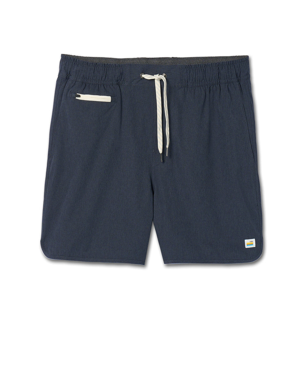 Banks Short 5" Navy Linen Texture Athletic Shorts | Vuori sale