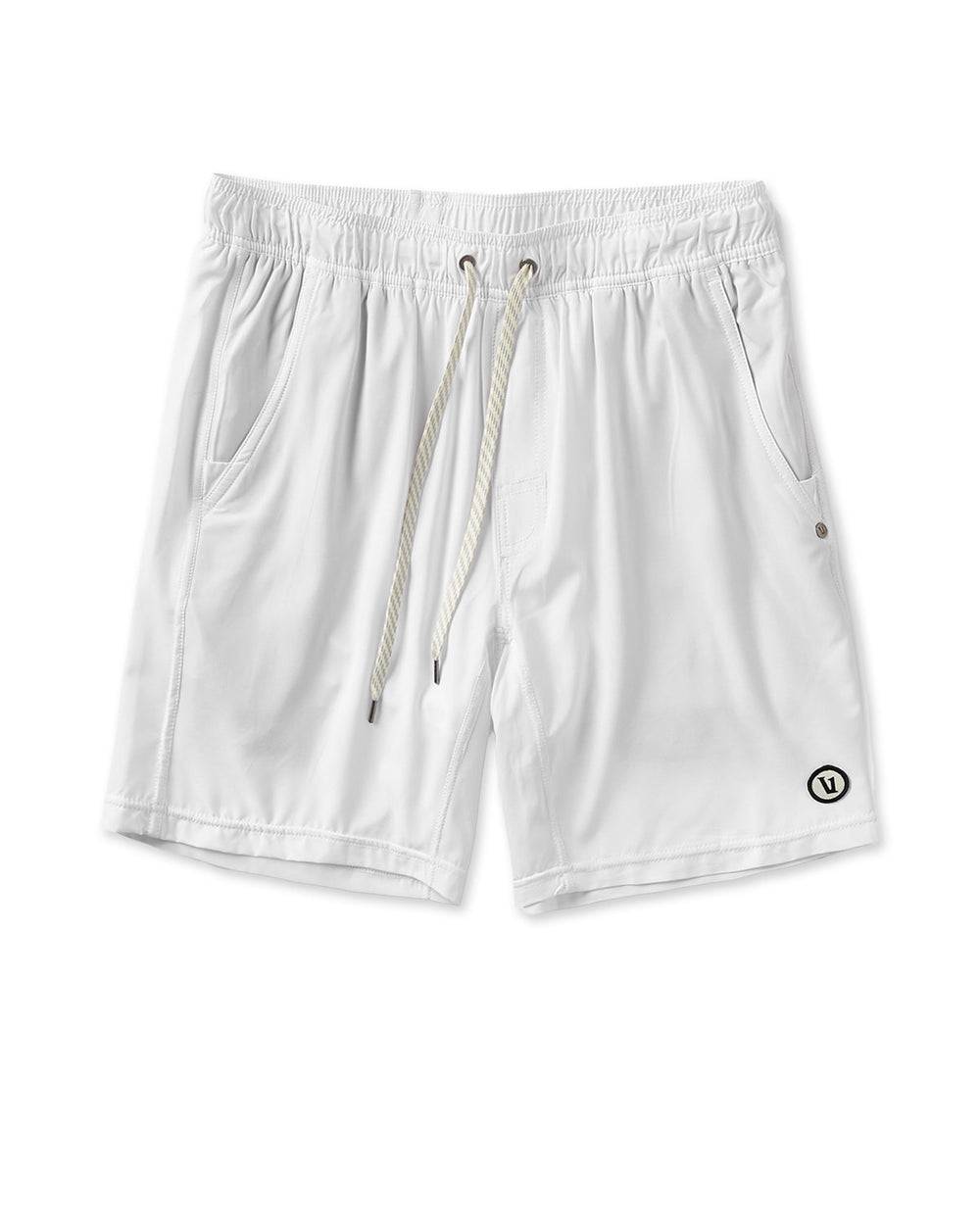Kore Short Lined 7" Men's White Athletic Shorts | Vuori shop