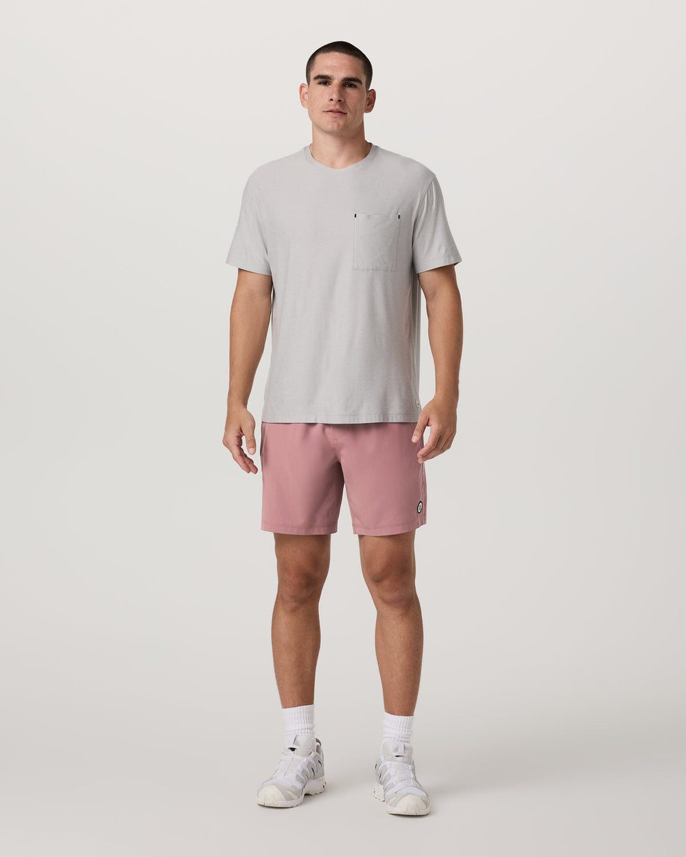 Kore Short Unlined 7" Men's Summer Red Athletic Fit Shorts | Vuori discount