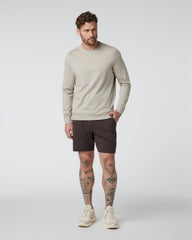 Ponto Short Men's Java Heather Shorts | Vuori outlet