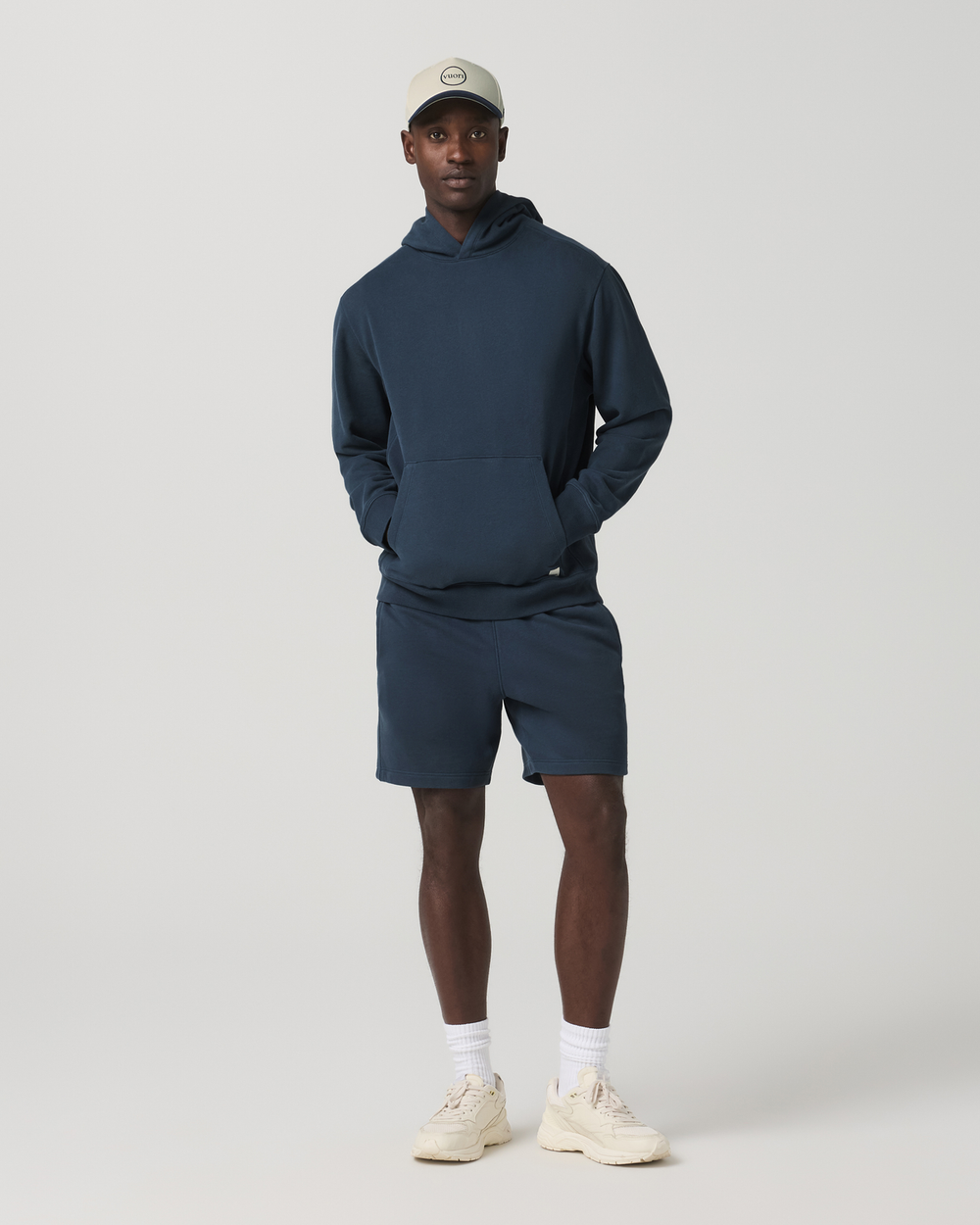 Cypress Vintage Hoodie Men's Ocean Blue Pullover Hoodie | Vuori online