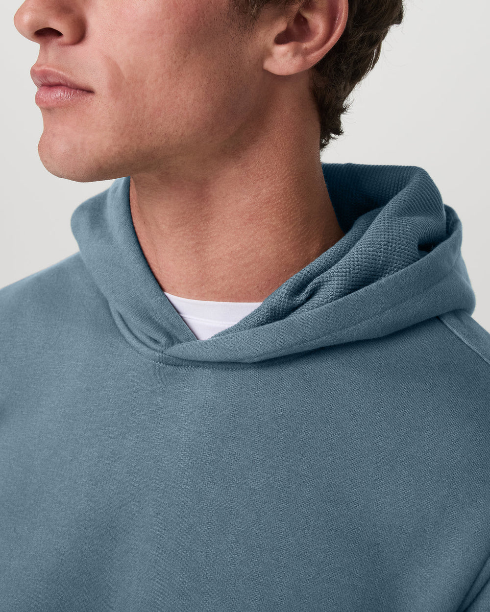 Seaside Pullover Hoodie Blue Sea Heavyweight Hoodie | Vuori for sale