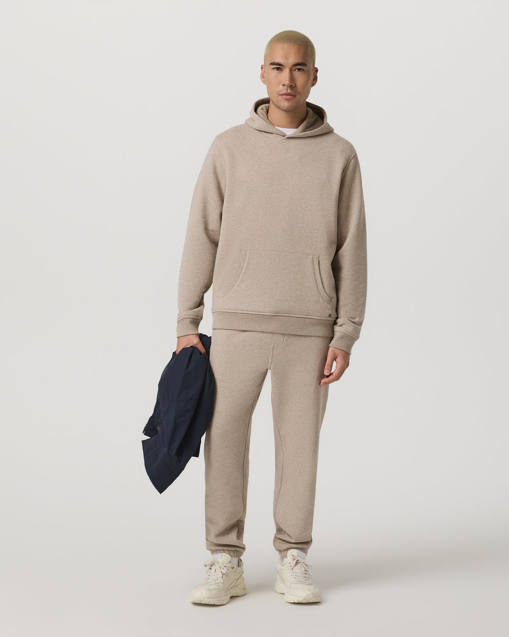 Seaside Pullover Hoodie Men's Acorn Heather Hoodie | Vuori discount