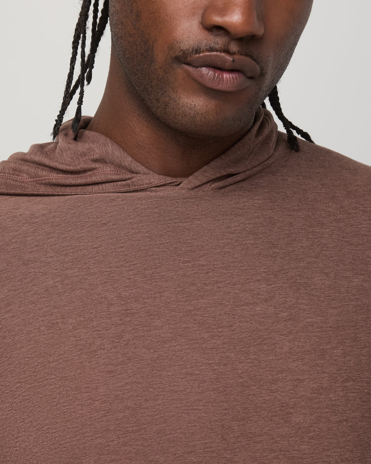 Strato Tech Hoodie Men's Sable Heather Hoodie | Vuori online