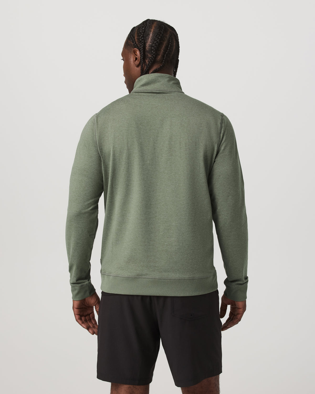 Coronado Half Zip Men's Light Oregano Heather Pullover | Vuori online