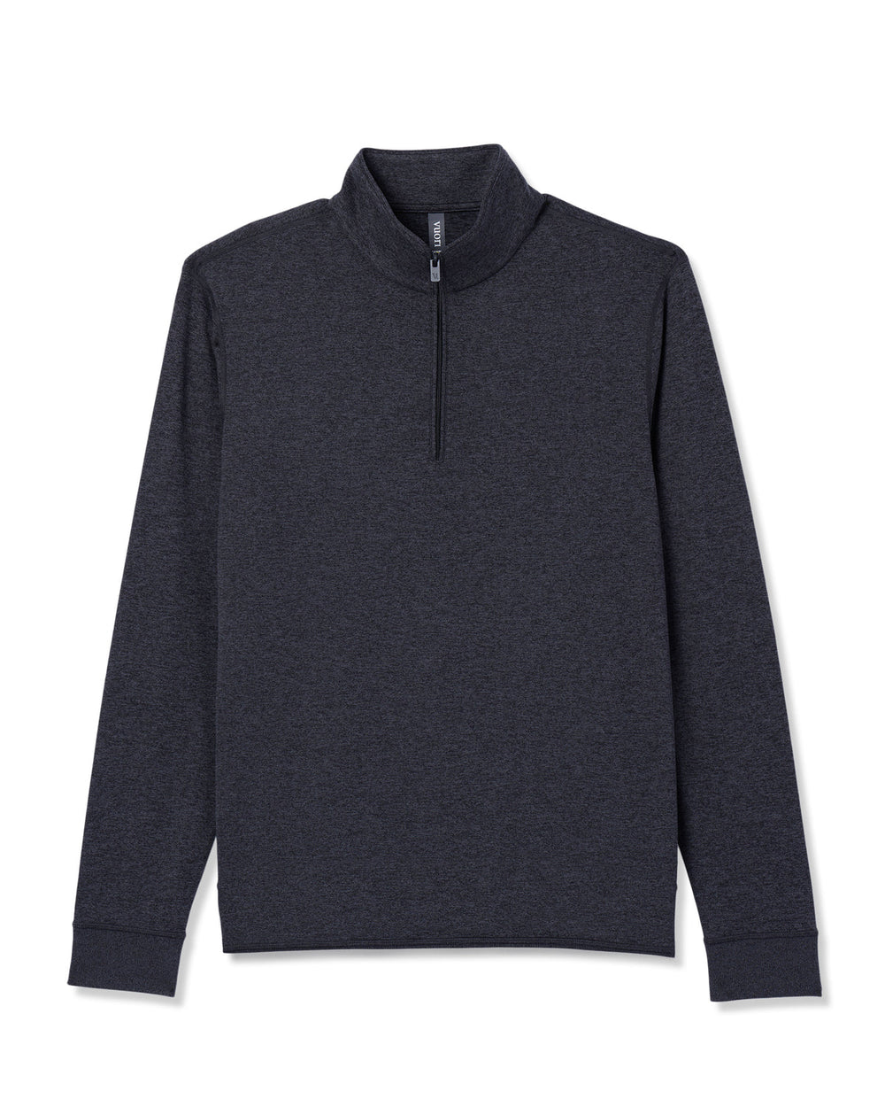 Ponto Half Zip Mock Neck Charcoal Heather | Vuori onsale