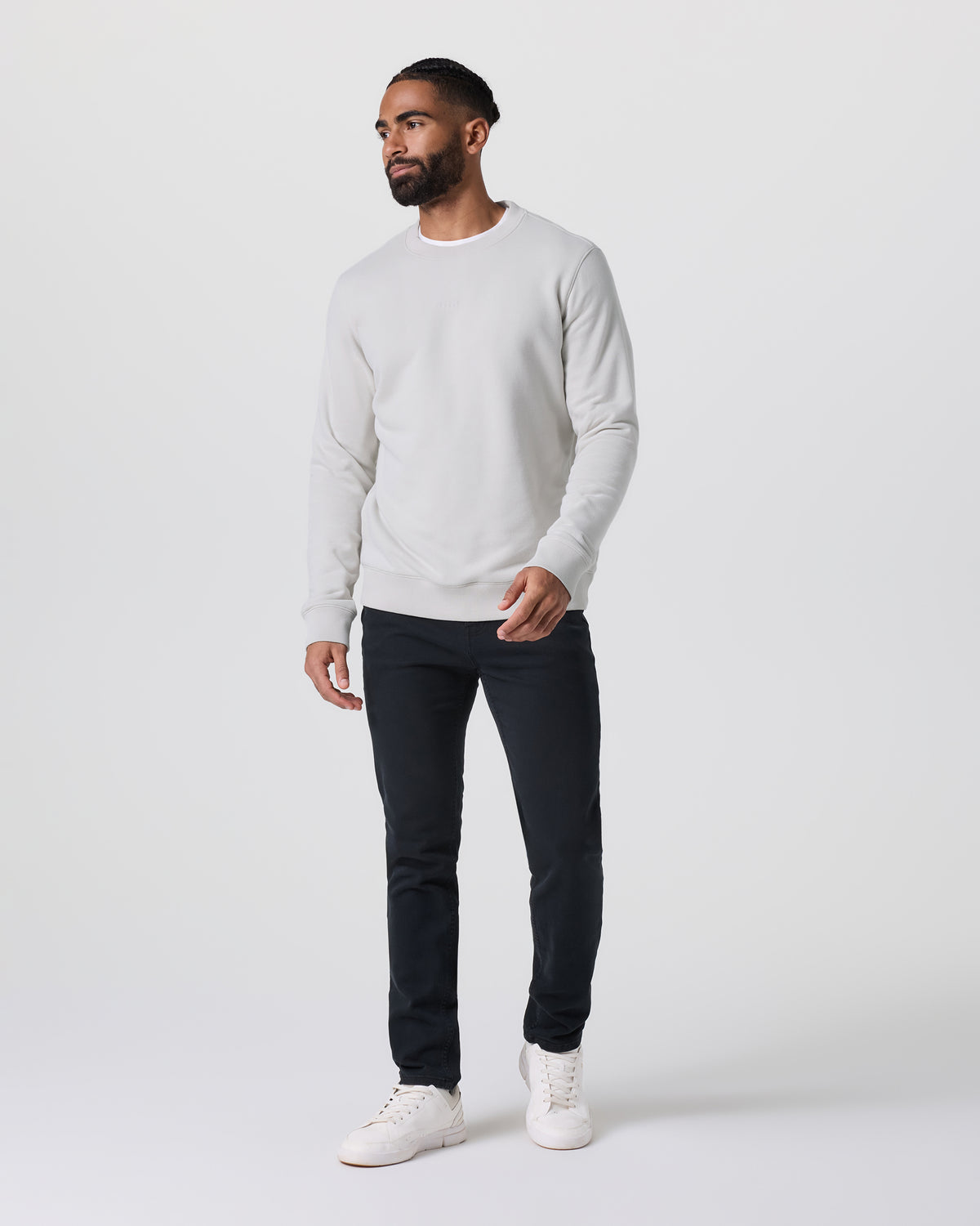 Cypress Logo Crew Salt | Vuori for sale