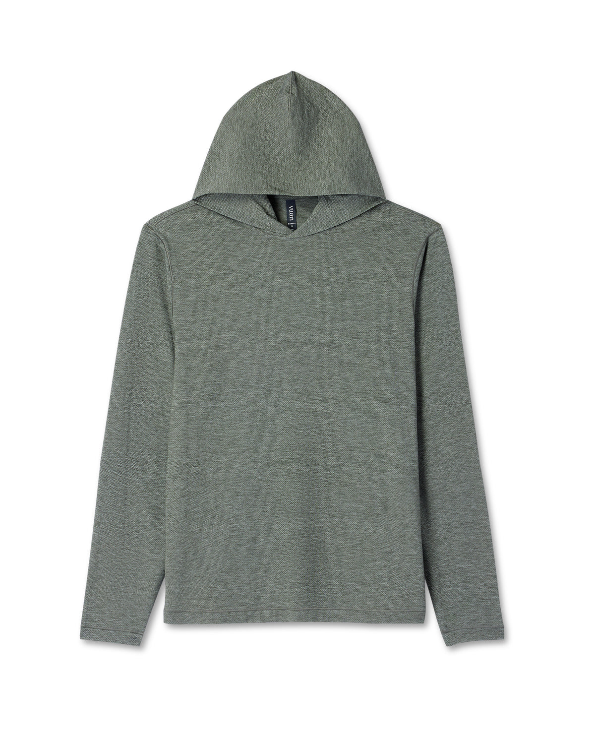 Long Sleeve Everyday Fitness Hoodie River Rock Heather | Vuori online