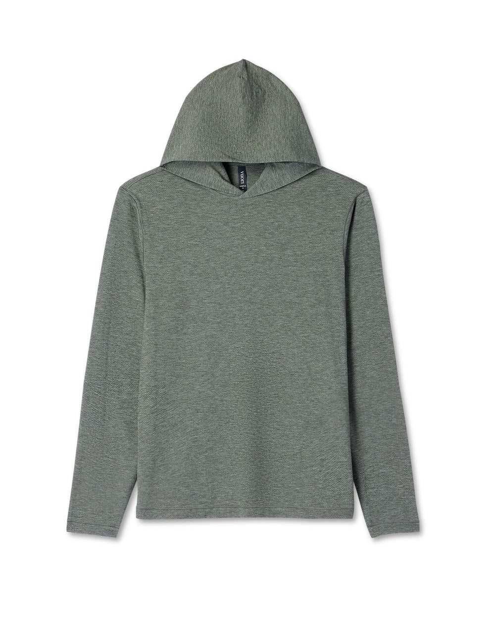 Long Sleeve Everyday Fitness Hoodie River Rock Heather | Vuori online