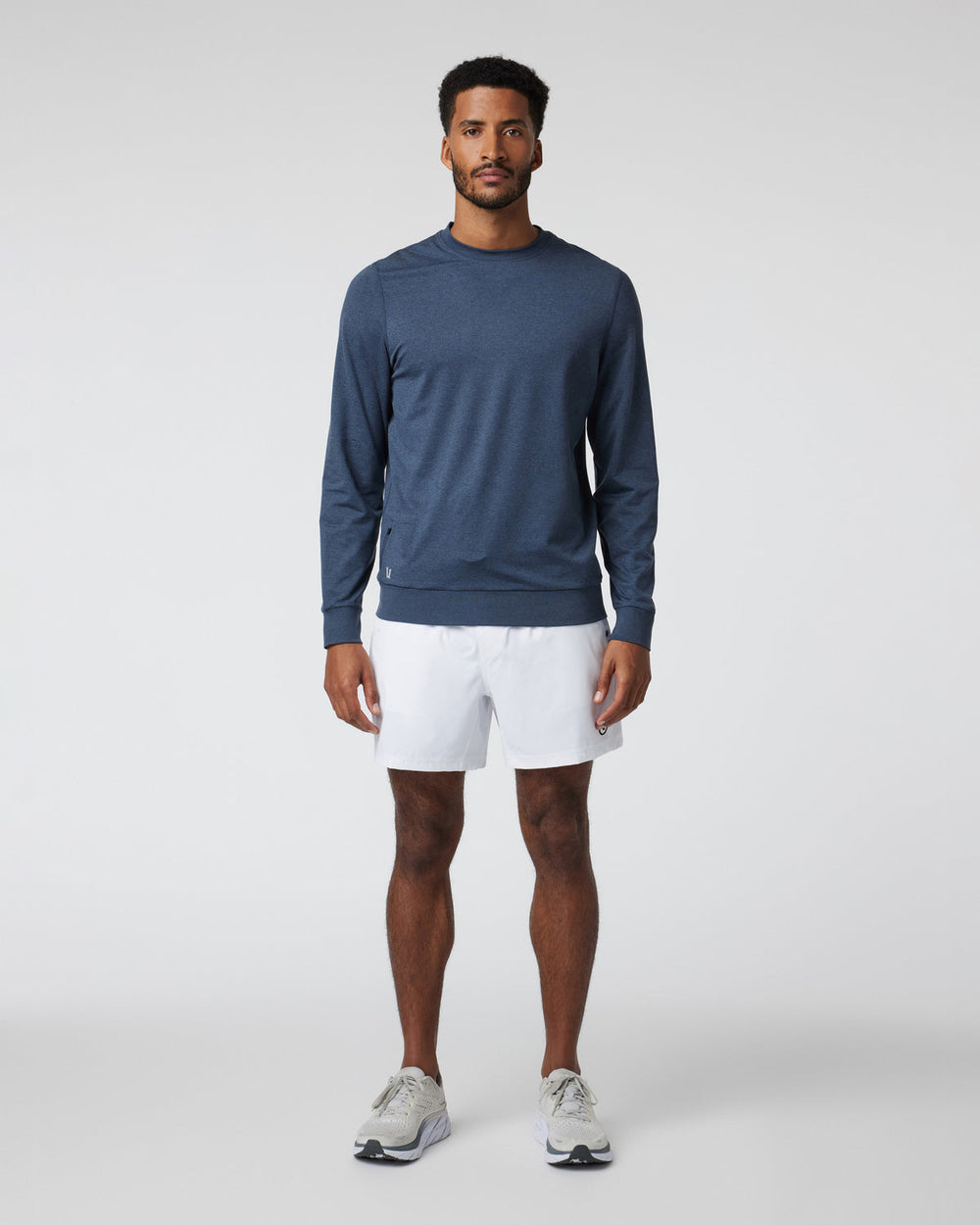 Ponto Performance Crew Azure Heather | Vuori discount
