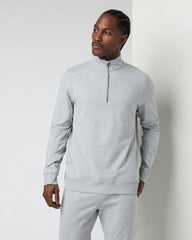 Coronado Half Zip Men's Light Grey Sweatshirt | Vuori outlet