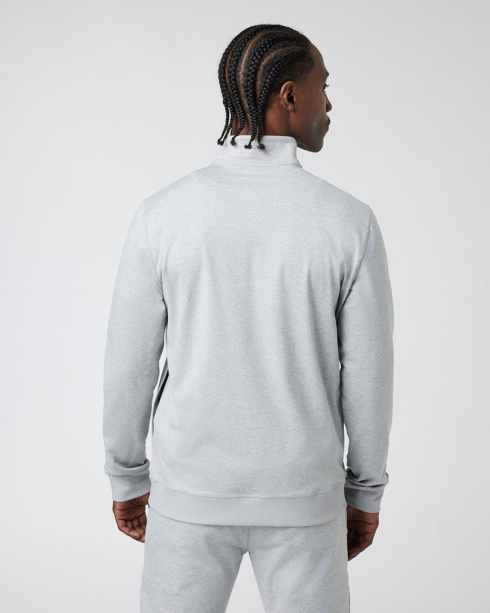 Coronado Half Zip Men's Light Grey Sweatshirt | Vuori outlet