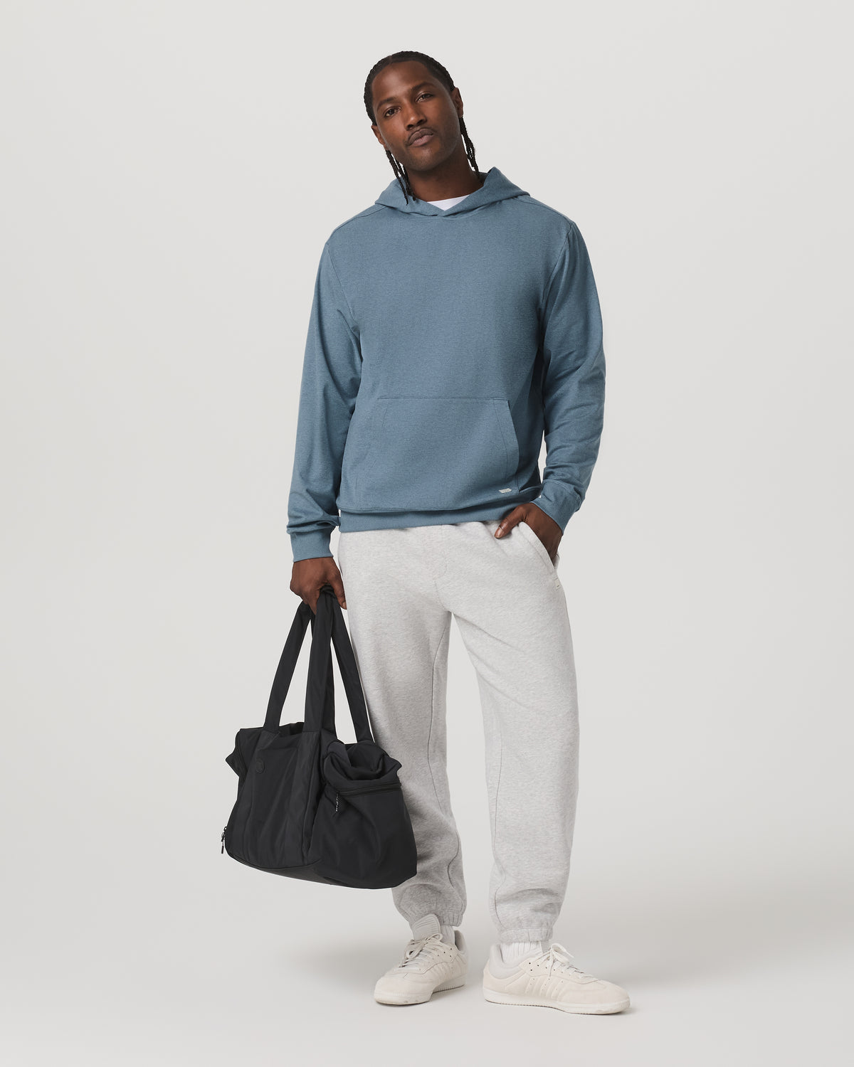 Coronado Pullover Hoodie 2.0 Men's Abyss Heather Hoodie | Vuori sale