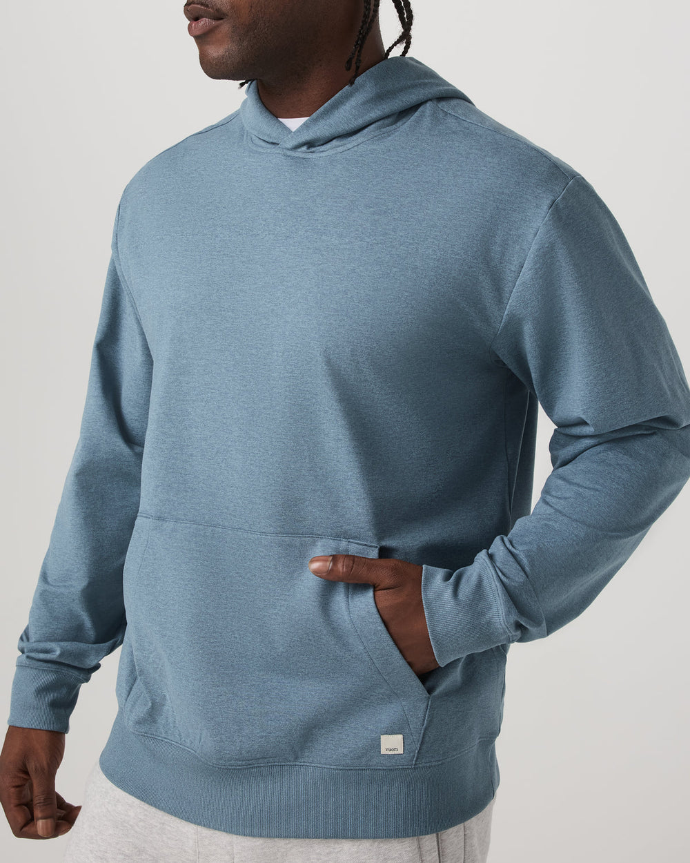 Coronado Pullover Hoodie 2.0 Men's Abyss Heather Hoodie | Vuori sale