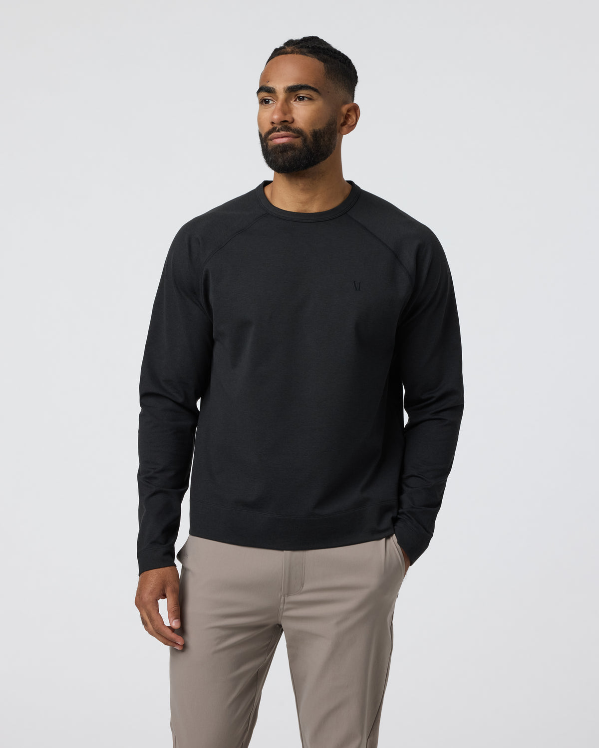 Coronado Crew Black Heather | Vuori outlet