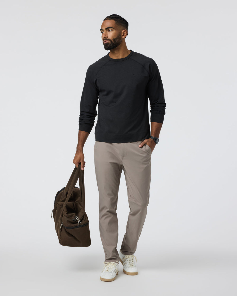Coronado Crew Black Heather | Vuori outlet