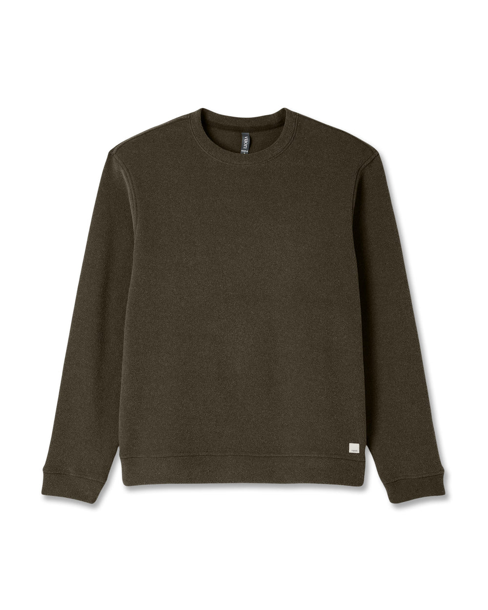 Beach Fleece Crew Men's Dark Oregano Heather Sweatshirt | Vuori for sale
