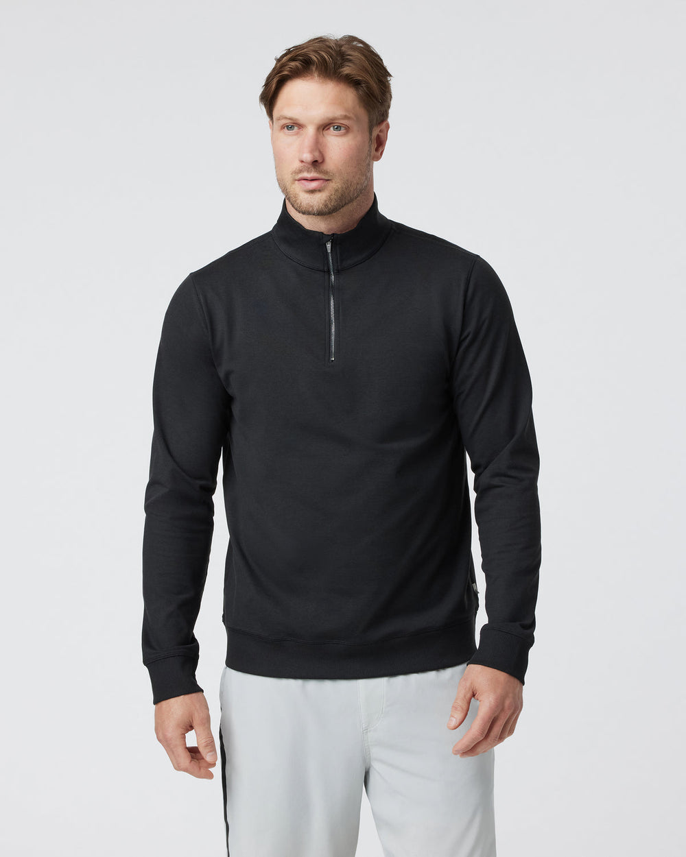 Coronado Half Zip Black Heather | Vuori online