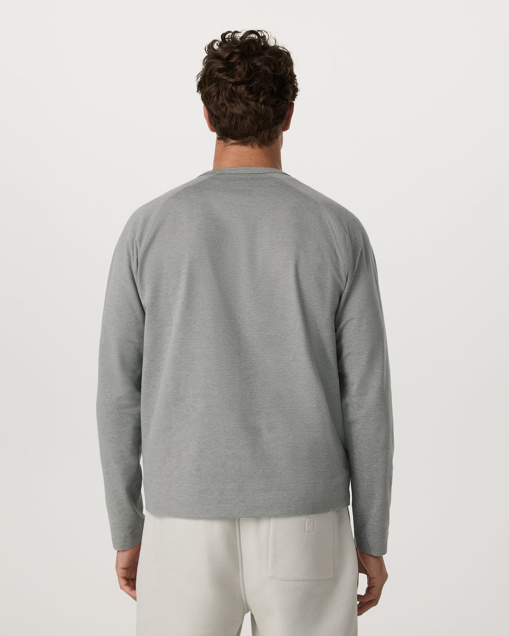 Coronado Crew - Relaxed Fit Driftwood Heather Crewneck | Vuori discount