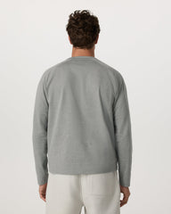 Coronado Crew - Relaxed Fit Driftwood Heather Crewneck | Vuori discount