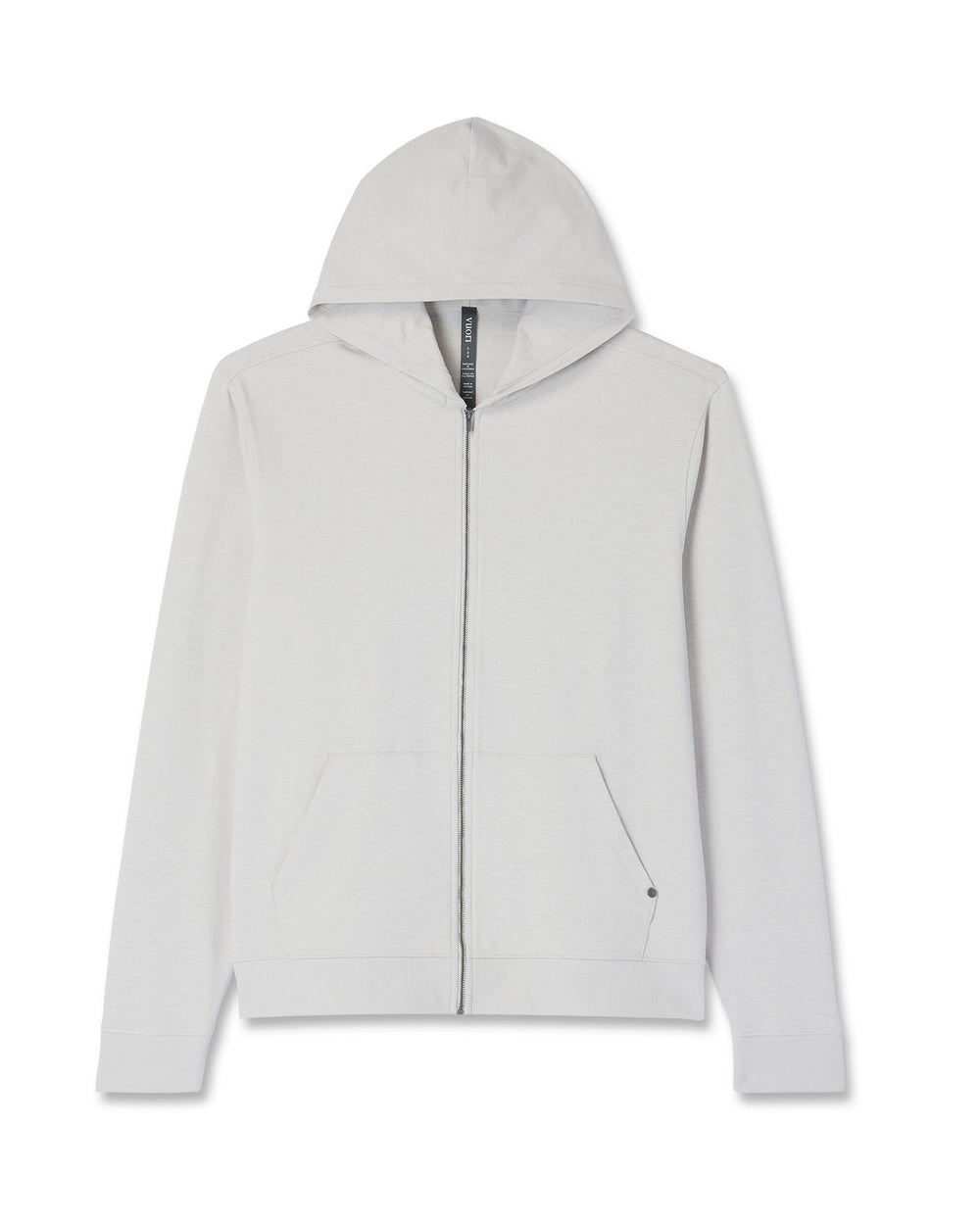 Coronado Full Zip Hoodie 2.0 Men's Salt Heather Jacket | Vuori outlet