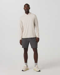 Men's Long Sleeve Everyday Fitness Hoodie Oatmeal Heather | Vuori sale