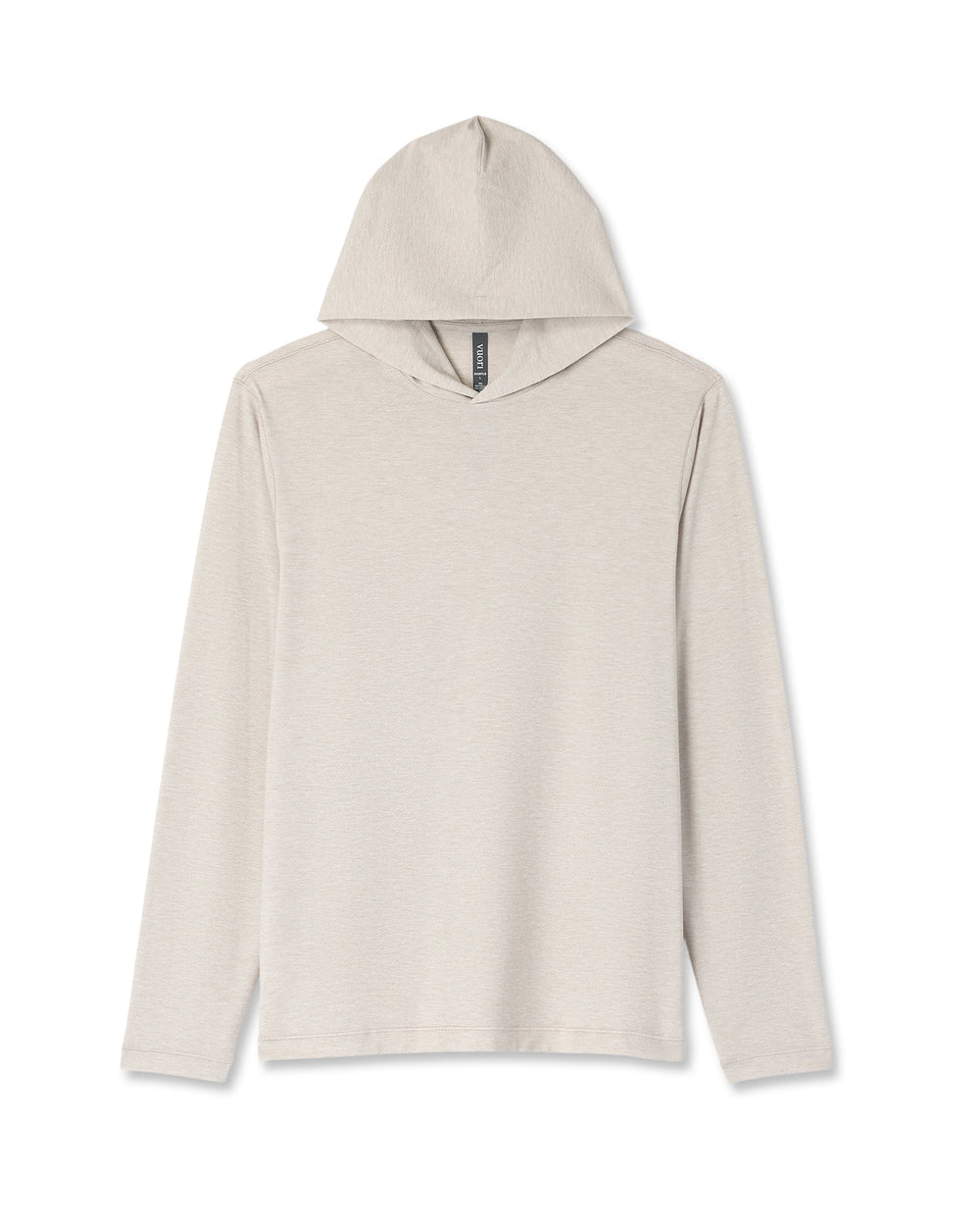Men's Long Sleeve Everyday Fitness Hoodie Oatmeal Heather | Vuori sale