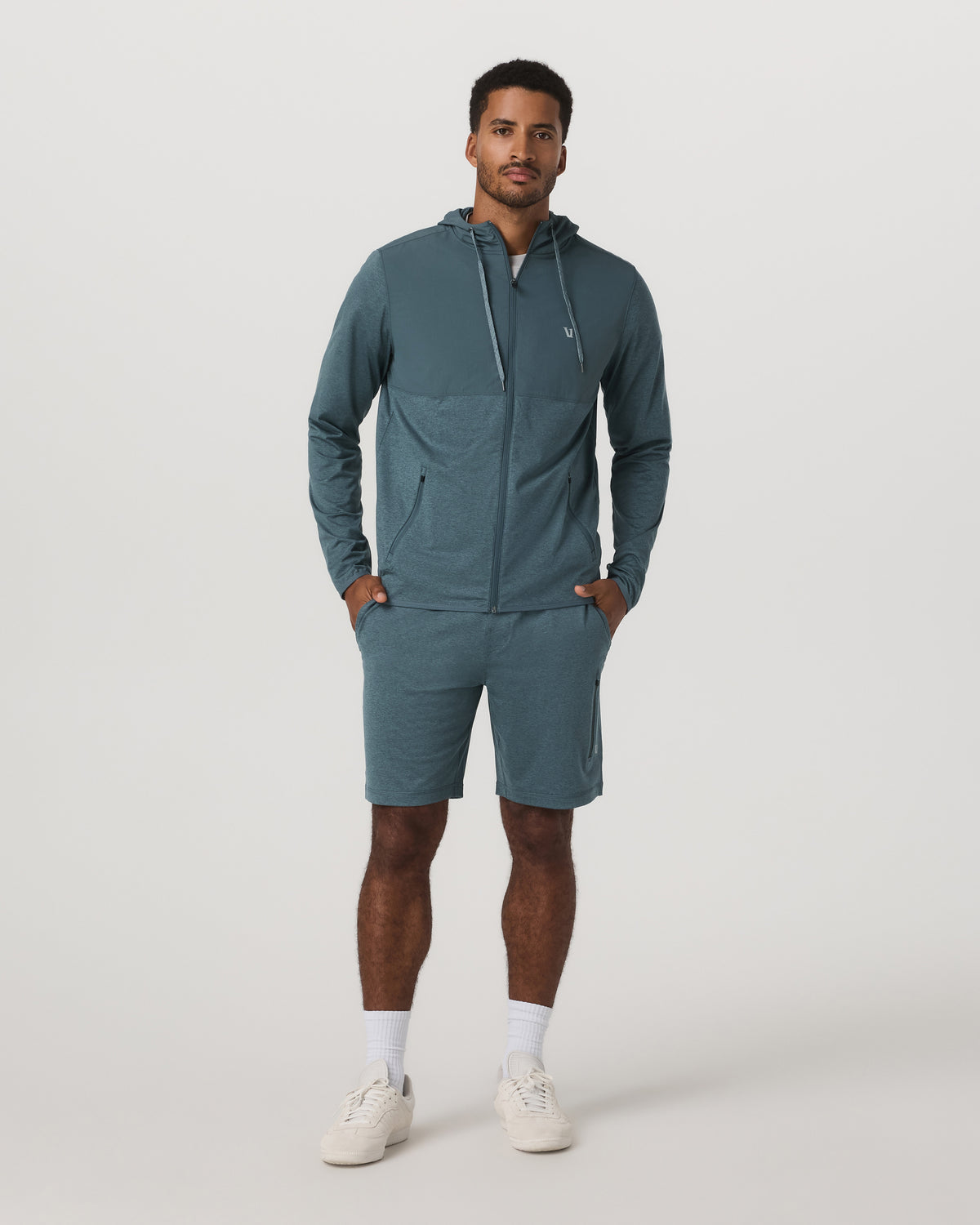 Sunday Element Jacket Men's Blue Sea Heather Jacket | Vuori onsale