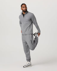 Sunday Element Track Jacket Men's Grey Heather | Vuori discount