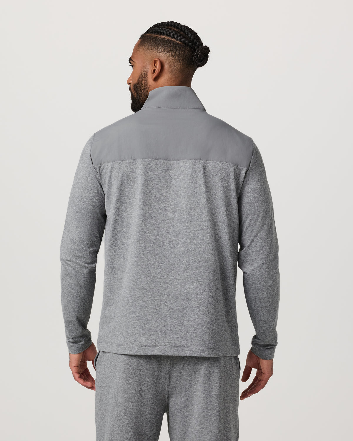 Sunday Element Track Jacket Men's Grey Heather | Vuori discount