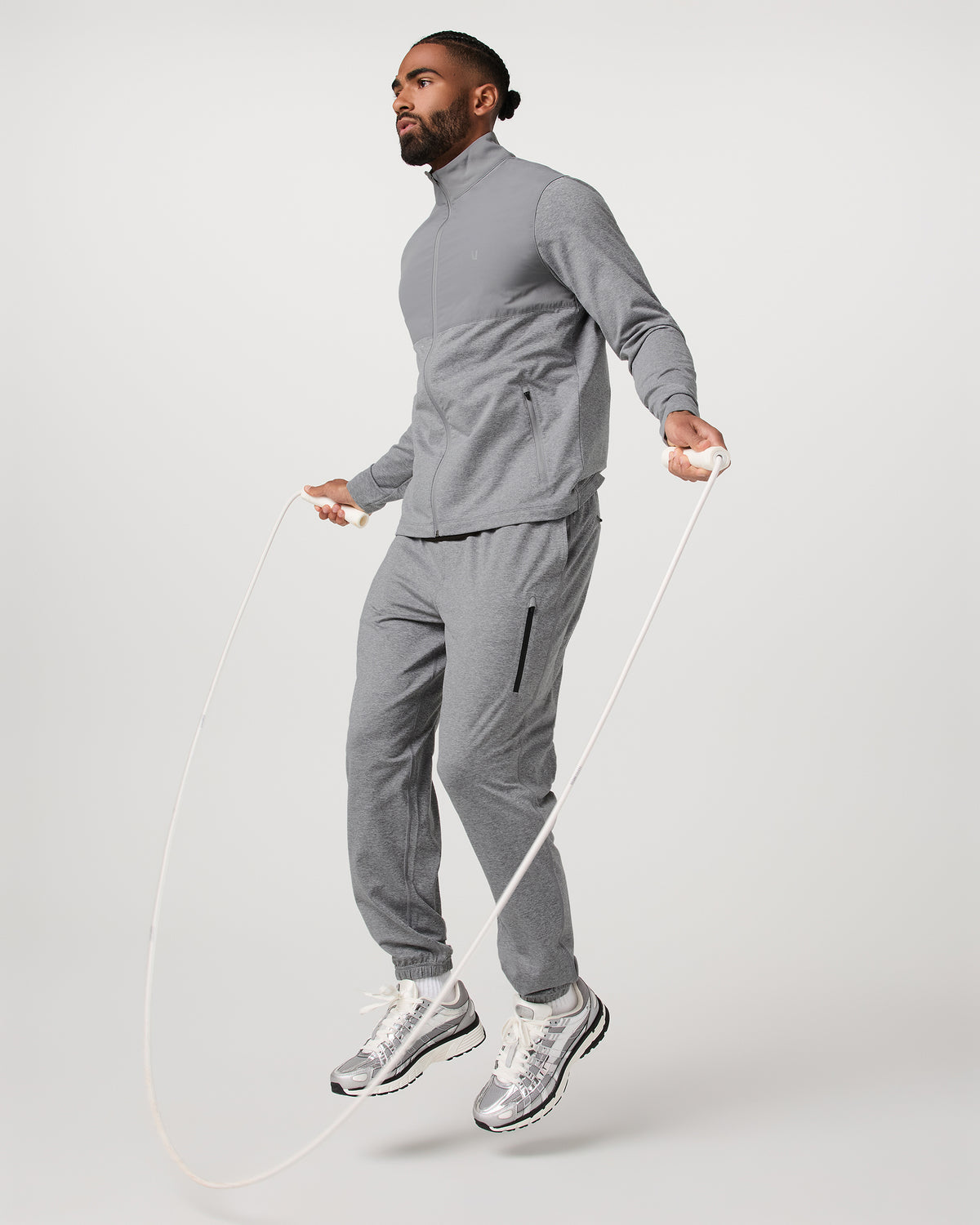 Sunday Element Track Jacket Men's Grey Heather | Vuori discount