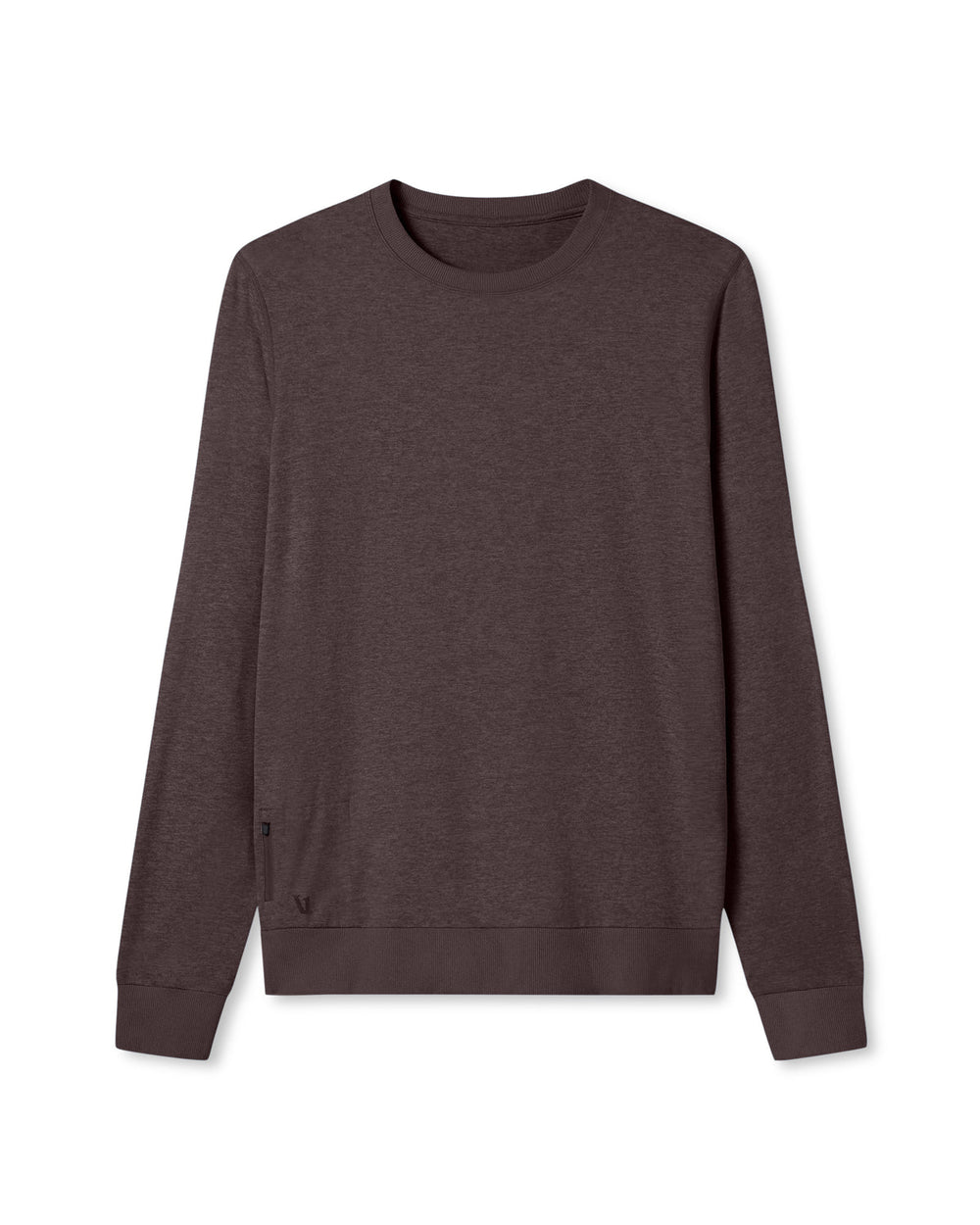 Ponto Performance Crew Men's Sangria Heather Crew Neck | Vuori outlet
