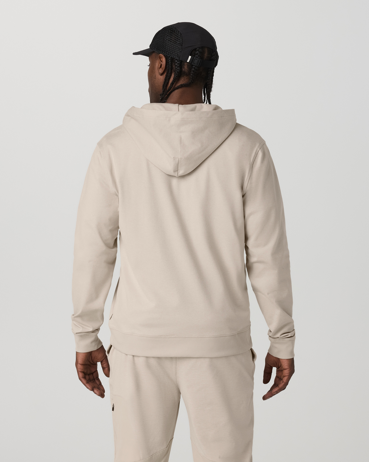 Men's Coronado Full Zip Hoodie 2.0 Limestone Heather | Vuori sale
