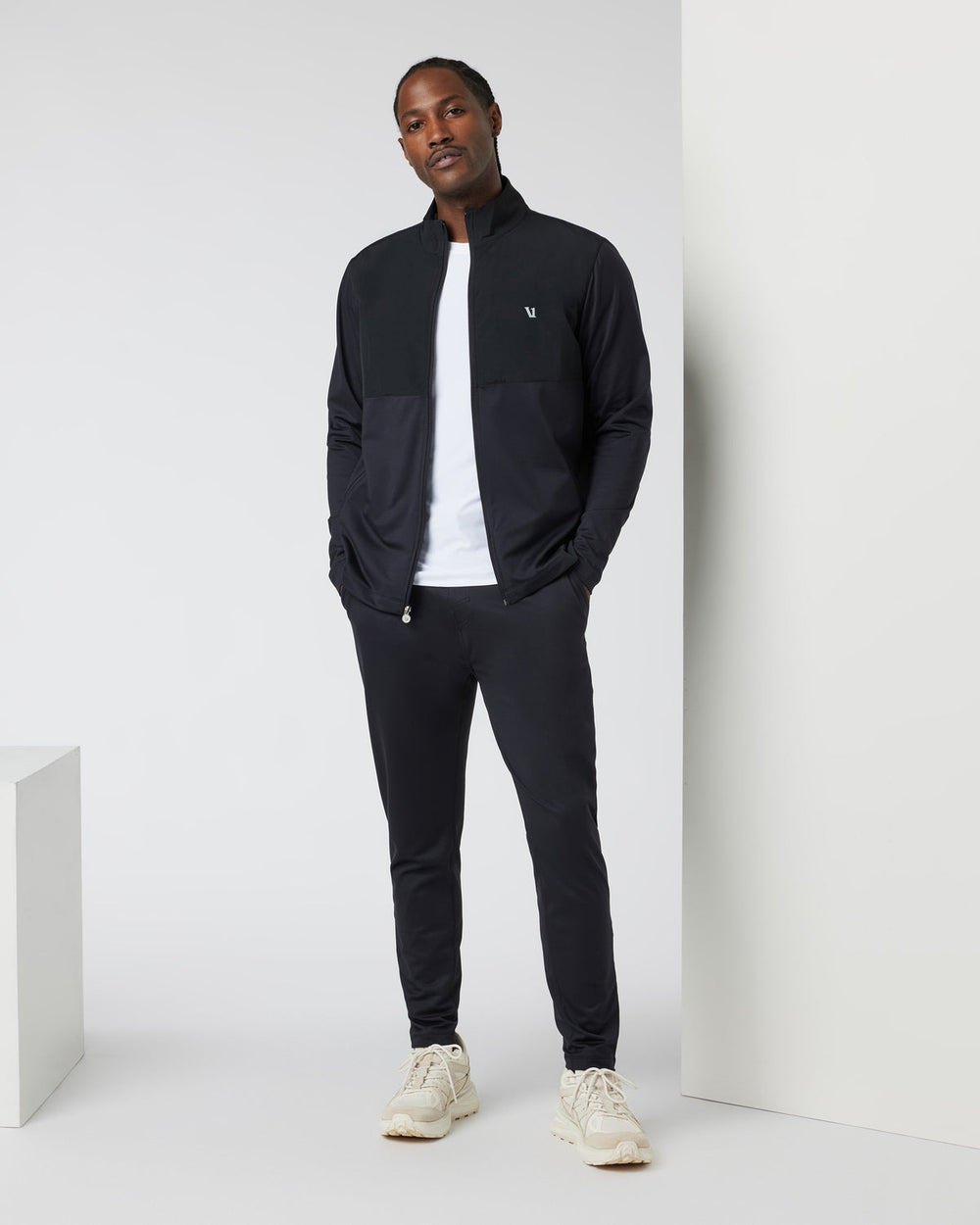Sunday Element Track Jacket Men's Black Jacket | Vuori online