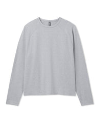 Coronado Crew Light Heather Grey | Vuori shop