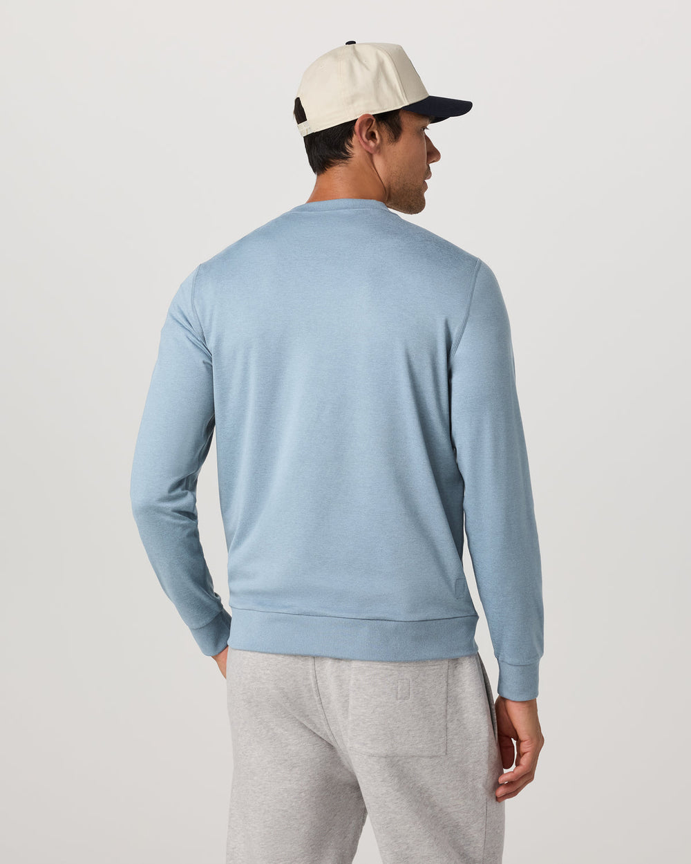 Ponto Performance Crew Men's Flint Heather Crew Neck | Vuori online