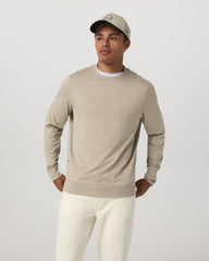 Ponto Performance Crew Men's Truffle Heather Crew Neck | Vuori discount