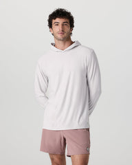 Strato Tech Hoodie Men's Frost Grey Workout Hoodie | Vuori onsale